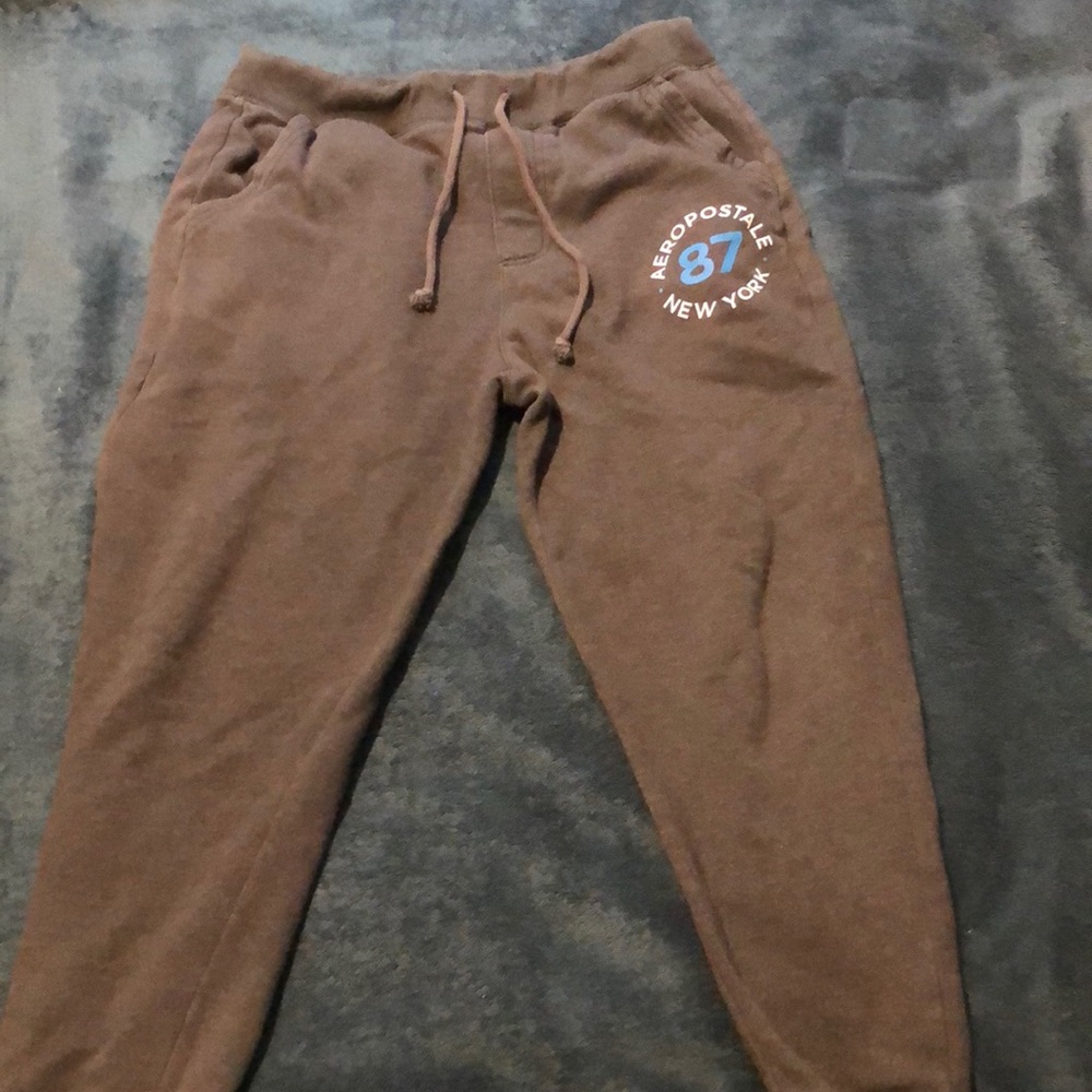 Gray aeropostale joggers